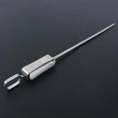 

Greensen 6Pcs Stainless Steel BBQ Grilling Fork Sticks Skewer BBQ Grill Set Outdoor Picnic Camping