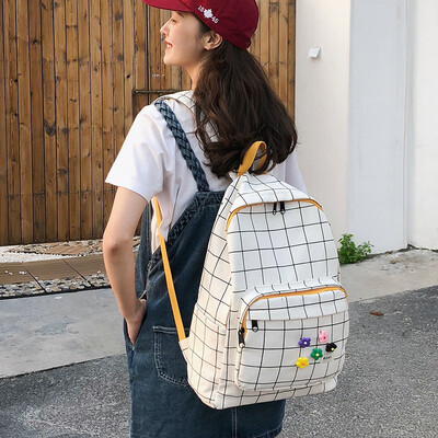 

IFashion junior high school schoolbag girl ins Fengsheng Yage shoulder bag lady tide brand Backpack