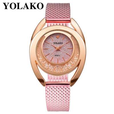 

RM Womens Casual Quartz Plastic Leather Band New Strap Watch Analog Wrist Watch