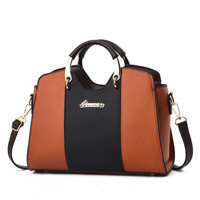 

Womens bag 2018 Europe&the United States new ladies big bag large capacity simple shoulder bag handbag