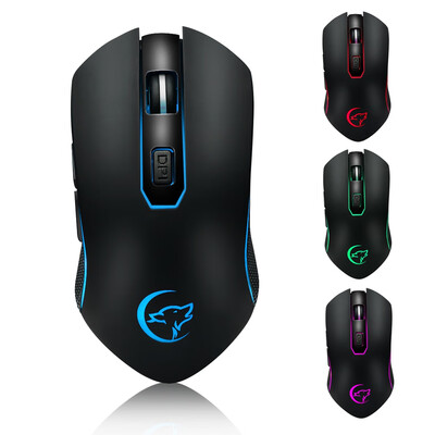 

YWYT G811 wireless charging mouse 24G gaming mouse colorful breathing light por