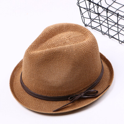 

Korean version of summer sun hat childrens straw hat sun hat spring cotton hat beach hat holiday season Hat Tide