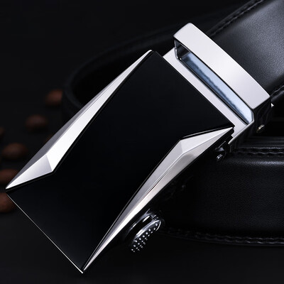 

New Mens Alloy Buckle Belts Leather Automatic Buckle Male Business Belts Casual Fashion Man Brand Belts