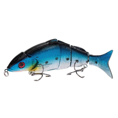 

125cm 20g Life Like Hard Bait Multi Jointed Segmented Section Fishing Lure with Treble Hooks