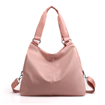 

Casual canvas bag woman bag one shoulder dance bag light one shoulder bag mother bag Oxford cloth bag