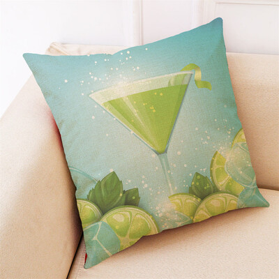

〖Follure〗Home Decor Cushion Cover Fruit Beverage Throw Pillowcase Pillow Covers