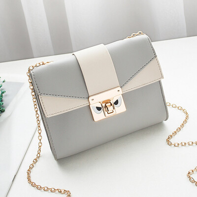 

Tailored Fashion Lady Shoulders Small Backpack Letter Purse Mobile Phone Messenger Bag