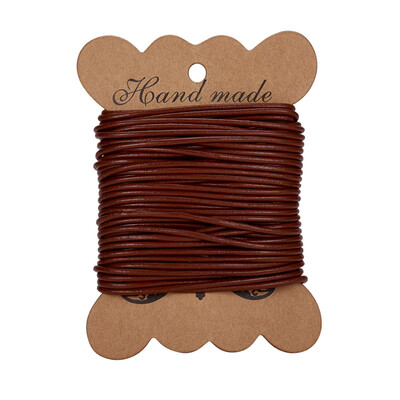

PH PANDAHALL 10m Cowhide Round Leather Cords For Bracelet Neckacle Beading Jewelry Making