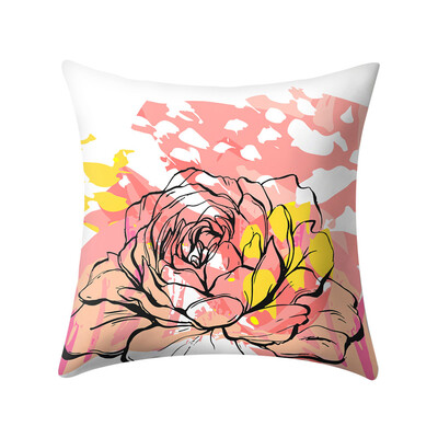 

Gobestart Print Pillow Case Polyester Sofa Car Cushion Cover Home Decor 45 X 45cm