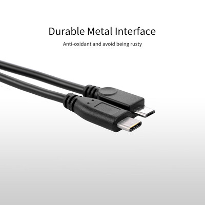 

USB Cable Type-C&Micro USB Cable for Xiaomi Huawei Samsung Charging Cable