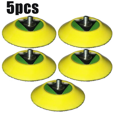 

5pcs 75mm M6 Sanding Polishing Pads Hook And Loop For 2 3 Sanders Grinding
