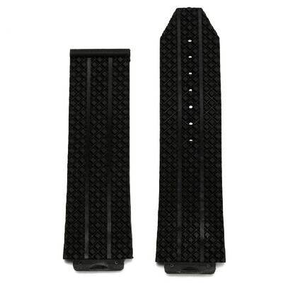 

24mm Watch Strap Silicone Watch Strap Replacement Band Tool for Hublot Big Bang