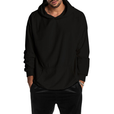 

Toponeto Mens Fashion Long-sleeved Round Neck Solid Color Sweater Tops Blouse