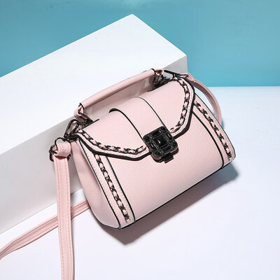 

New simple fashion handbag bag trend female bag Korean version of the shoulder Messenger bag retro bag