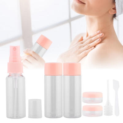 

Greensen 7pcs Portable Spray Atomizer Makeup Mist Bottle Travel Refillable Bottles Cosmetic Container