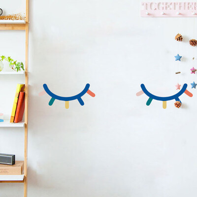 

Toponeto Wall Sticker Line Drawing Decor Home Room DIY Decor Simple Style Removable Mural