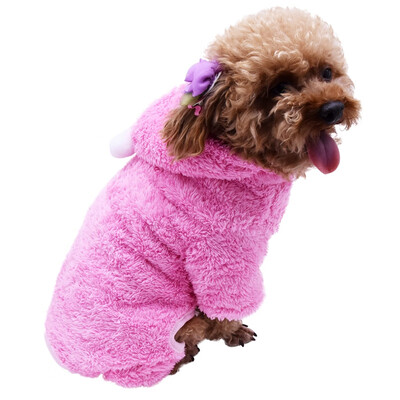 

Warm Pet Dog Clothes Double Sided Thickening Velvet Coat Warm Jumpsuit Jacket for Small Medium Large Pet Autumn Winter -XXL