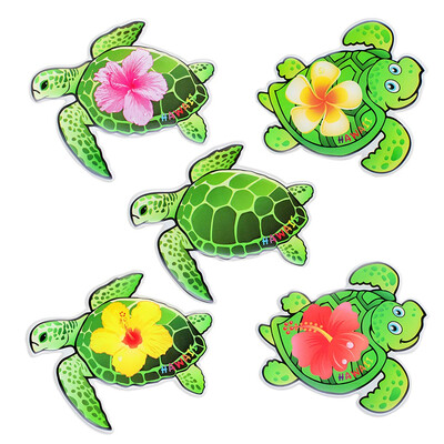 

〖Follure〗Cartoon Turtle 5 Pcs 3D Magnetic Refrigerator Sticker