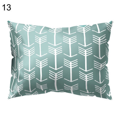 

Circle Wave Curve Block Pillow Case Cushion Cover Sofa Bed Car Cafe Office Decor