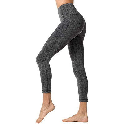 

Womens High Waist And Tight Fitness Yoga Pants Nude Hidden Pocket Yoga Pants