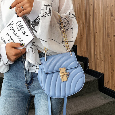 

High-end bag handbags new 2019 fashion chain handbag summer small fresh wild ins Messenger bag