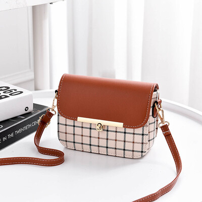 

2019 summer new single shoulder diagonal small bag PU leather Korean fashion womens bag slung small square bag