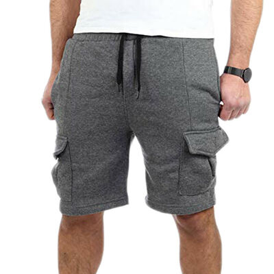 

Mens Summer Breathable Pocket Shorts Mens Gym Sports Running Casual Short Pants