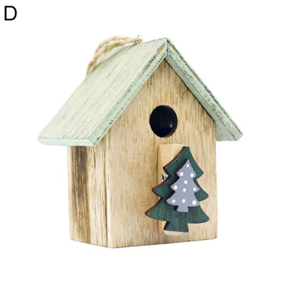 

Christmas Heart Angel Star Cabin Ornament Xmas Tree Pendant Party Home Decor