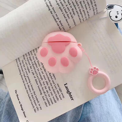 

Cute Cat Paw-Shaped Headphone Case Cartoon Kitten Claw Protector For AirPods 12
