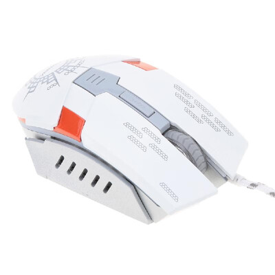 

FOREV USB Wired Business Gaming MouseMice 6 Buttons 4000 DPI Adjustable with Backlit Optical for PC Laptop Desktop