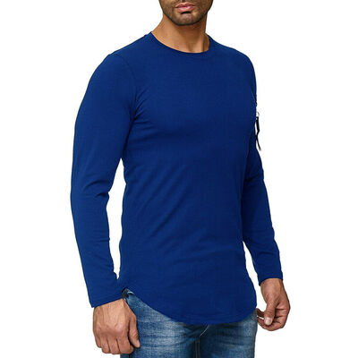 

Mens Slim Fit O Neck Long Sleeve Muscle Tee T-shirt Casual Tops Blouse Shirts