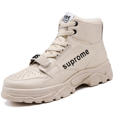 

Mens high-top Martin boots mens work tide retro boots high-top boots mens high shoes