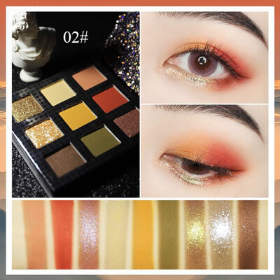 

9color Symphony Profesional Matte Long Lasting Waterproof Eye Shadow Natural Eye Makeup Palette Comestic