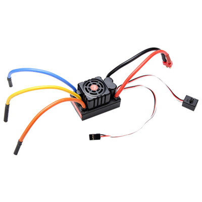

Tailored FVT 120A Waterproof Brushless Sensored ESC For 18 110 RC Car Skateboard ESC