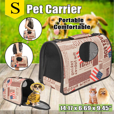 

Handbag Carrier Comfort Pet Dog Breathable Outdoors Travel Carry Bag Brown
