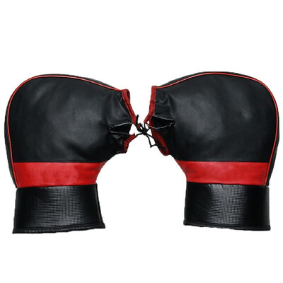 

Winter Motorcycle Grip Handlebar Muff Warmer Waterproof Cold-Proof Windproof Thick Handlebar Gloves