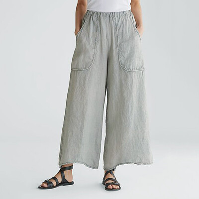 

Women Sexy Fashion Pants Solid High Waist Pants Pockets Casual Beach Pants