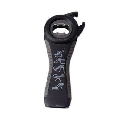 

Portable Jar Can Lid Beer Bottle Opener 5 in 1 Multifunction Metal Kitchen Tool