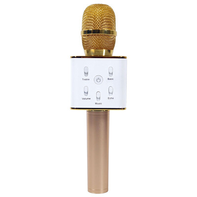 

Portable Wireless Karaoke KTV Microphone Mic Handheld Condenser Microphone with Wireless Bluetooth Speaker Singing Stere