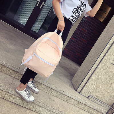 

Tailored Fashion Leather School Rucksack Bag Gripesack Backpack Handbag Bookbag Pink