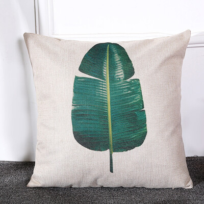 

〖Follure〗Pastoral Style Square Pillow Cover Cushion Case Toss Pillowcase Hidden Closure