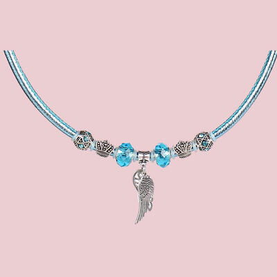 

Fashion Creative Pandora Necklace Style USB To Lightning Charging Data Cable For IPHONE Personalized Gift For Girls