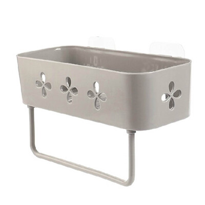 

Multifunctional Shampoo Holder Storage Rack Towel Shelf Kitchen Bathroom Accessories