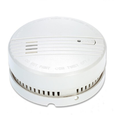 

Wireless Fire Alarm Smoke Detector Fire Smoke Temperature Sensor Alarm