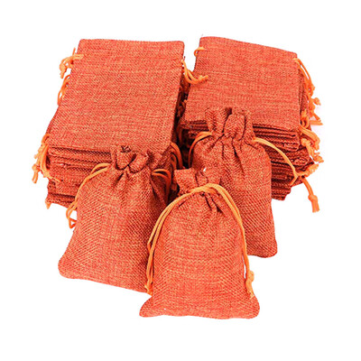 

Toponeto 50pcs 135x95CM Sachet Jute Bag for Gift Jewelry