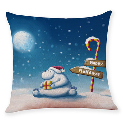 

Tailored Christmas Ragdoll Pillow Case Cushion Cover Sofa Home Car Decoration