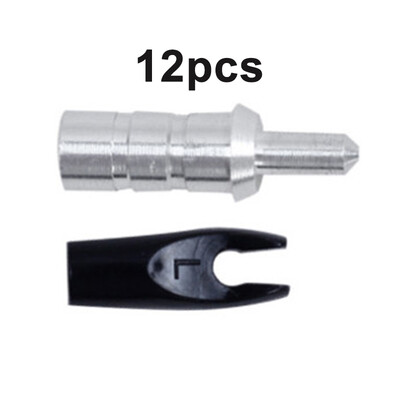 

DIY Archery Aluminum Nock Pin Plastic Tail For ID62mm Shaft Arrow Protection