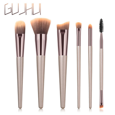 

Toponeto 6PCS Makeup Brushes Set Foundation Powder Eyeshadow Eyeliner Brush Tool