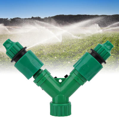 

Greensen Garden Irrigation Timer Hose Set Adjustable Nozzle Atomization Controller
