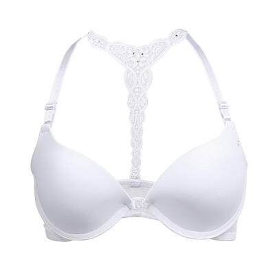 

Sexy Fashion Women Bra Front Buckle Solid Color Halter Push Up Underwear